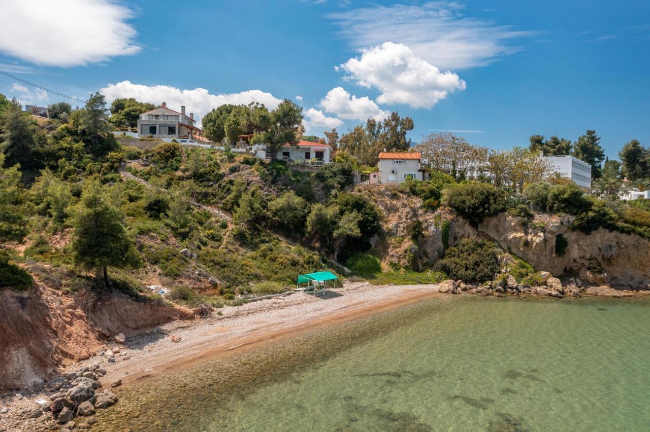 Crystal Beach Villa Халкис Екстериор снимка